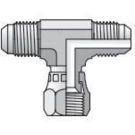 1/4 Inch 37 Deg Male Flare X 1/4 Inch 37 Deg Male Flare Swivel X 1/4 Inch 37 Deg Female Flare 7500 PSI Steel Tube Tee