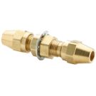1/2 Inch Compression X 1/2 Inch Compression 400 PSI Brass Tube Union