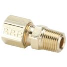 3/4 Inch Compression X 3/4 Inch MNPT 550 PSI Brass Tube Connector