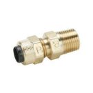 1/4 Inch Compression X 1/8 Inch MNPT 150 PSI 316 Stainless Steel Tube Connector