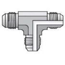 1/2 Inch 37 Deg Male Flare X 1/2 Inch 37 Deg Male Flare X 1/2 Inch 37 Deg Male Flare 6000 PSI Steel Tube Tee