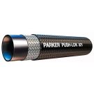 5/8 Inch Push-Lok High Pressure Multipurpose Hose, Black, 250 PSI, Fiber Braid Cover