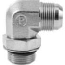 1/2 Inch 37 Deg Male Flare X 3/8 Inch Male BSPP 3600 PSI Steel 90 Deg Tube Elbow