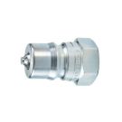 3/8 Inch Quick Connect X 3/8 Inch Female NPTF 1.68 Inch 4000 PSI Steel Nipple