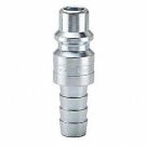 3/8 Inch Quick Connect X 3/8 Inch Hose Barb 1.85 Inch 300 PSI Steel Hose Nipple