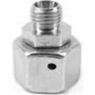 12 MM Flareless Swivel X M26 24 Deg Flareless 400 Bar Steel Tube Adapter