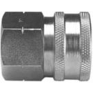 3/4 Inch Quick Connect X 3/4 Inch NPTF 210 Bar 303 Stainless Steel Quick Coupler