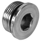 1/8 Inch Male BSPP 5800 PSI Steel Pipe Plug