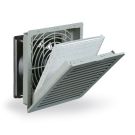 PF 32000 UV Filterfan 4.0, 65 CFM, 24 VDC, UV/IP55, RAL 7035 Light Grey Grill, Size 3, Cut-out Size (in) 6.97 X 6.97