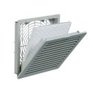 PFA 30000 EMC Exhaust Filter, EMC/IP55, RAL 7035 Light Grey Grill, Size 3, Cut-out Size (in) 6.97 X 6.97