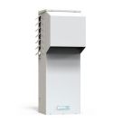 PKS 3133, 115 Volt AC, 65 W/DegC, 4,400 btu/hr, 75 Watts, 1 Amp, NEMA 3R/4 Outdoor Rated, RAL7035 Lt Gray, Galv Steel, 35 In H x 12 In W x 11 In D, 50 lbs wt, Air-to-Air Closed Loop Heat Exchanger