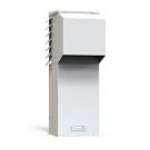 PKS 3203,115 Volt AC, 100 W/DegC, 6,800 btu/hr, 75 Watts, 1 Amp, NEMA 3R/4 Outdoor Rated, RAL7035 Lt Gray, Galv Steel, 35 In H x 12 In W x 11 In D, 50 lbs wt, Air-to-Air Closed Loop Heat Exchanger
