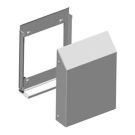 PF-RH 20000-WD-SS Rain Hood for Filterfan, NEMA 4/4X 304 Stainless Steel, Use with PF 22000 & PFA 20000