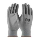 General Duty Nylon Glove, Polyurethane Coated, Gray, S