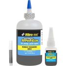 1Lb Bottle Black Rubber Toughened Adhesive