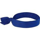 Solid Blue Tie Closure Headband