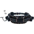 D24 Leather Strap Two Dee Ring/Full Floating Body Belt
