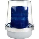 240VAC Blue 25W Halogen Flashing Beacon