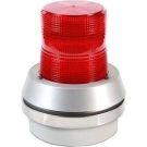 120VAC Red Incandescent Flashing Beacon and Horn