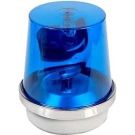 120VAC Blue 40W Halogen Rotating Beacon