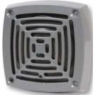 125VDC 101dB at 1M/91dB at 10' Gray Die-Cast DC Vibrating Horn