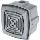 24VAC 113dB at 1M/103dB at 10' Gray Die-Cast AC Vibrating Horn