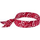 Red Western Tie Closure Headband