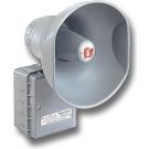 120VAC 120dB at 1M/110dB at 10' Die-Cast Aluminum Gain Control Audible Signaling Device