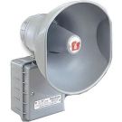 120VAC 124dB at 1M/114dB at 10' Die-Cast Aluminum Gain Control Audible Signaling Device