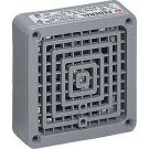 120VAC 110dB at 1M/100dB at 10' Gray Zinc Die-Cast AC Signaling Horn