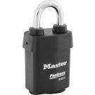 2-1/8" Black Heavy Steel Keyed Alike Interchangeable Core Padlock