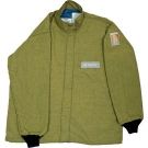 40 Cal/L Green Synthetic Fiber Arc Flash Resistant Coat
