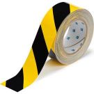 2 In X 100 Ft B514 Blk/ylw Floor Tape