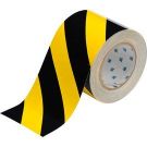 4 In X 100 Ft B514 Blk/ylw Floor Tape