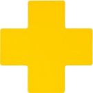 4 In X 10 In B514 Yellow Floor Crosses 20/pkg