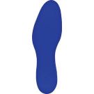 B7569 Footprint 12" Blue Left Foot 1/pk
