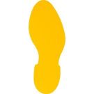 B7569 Vinyl Footprint-right 12" Yel 1 Pc