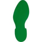 B7569 Vinyl Footprint-left 12" Grn 1 Pc