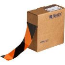 2" X 100' B514 Org/blk Floor Tape