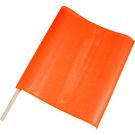 Roll-up Warning Flag Sign - Orange - 24 x 24