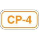 Energy Source Tags For Control Panels - Orange on White