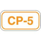 Energy Source Tags For Control Panels - Orange on White
