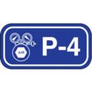 Energy Source Tags For Pneumatic - White on Blue