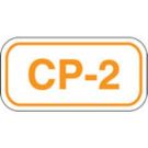 Energy Source Tags For Control Panels - Orange on White