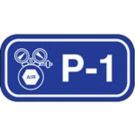 Energy Source Tags For Pneumatic - White on Blue