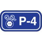 Energy Source Tags For Pneumatic - White on Blue