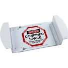 Danger Confined Space Permit Required For Entry Sign - Black/Red on White - 21 x 30