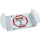 Danger Confined Space Call Your Supervisor Sign - Black/Red on White - 21 x 30