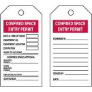 B837 5.75"x3" Blk/red/wht 2-sided 25/pk