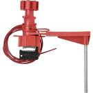 Universal Valve Lockout Large .125 Inch x 8 Ft
